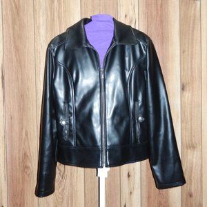 DOLLHOUSE - Black Moto Jacket - Vegan